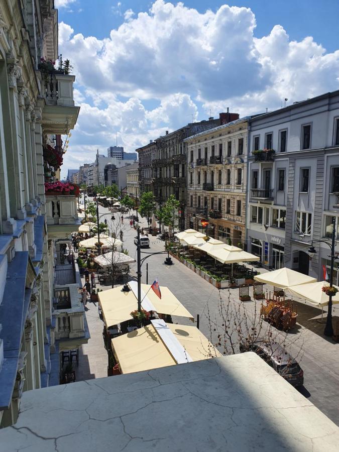 Prestige Aparthotel Piotrkowska 82 - Wyjatkowy Widok Na Deptak Λοτζ Εξωτερικό φωτογραφία