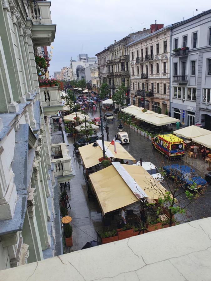 Prestige Aparthotel Piotrkowska 82 - Wyjatkowy Widok Na Deptak Λοτζ Εξωτερικό φωτογραφία
