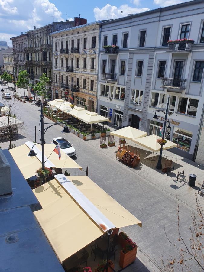 Prestige Aparthotel Piotrkowska 82 - Wyjatkowy Widok Na Deptak Λοτζ Εξωτερικό φωτογραφία